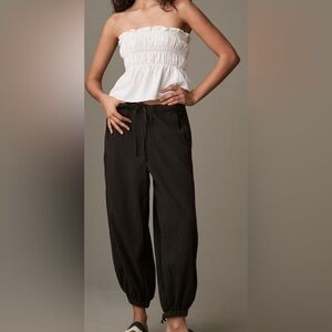 Anthropologie Pilcro Seersucker Parachute Pants